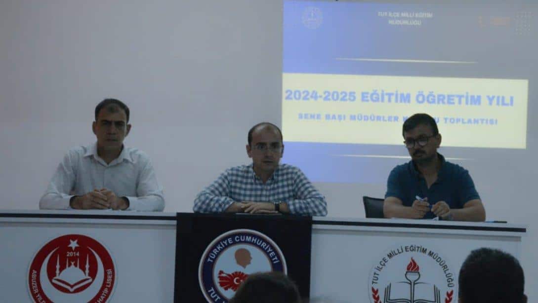 2024-2025 EĞİTİM ÖĞRETİM YILI MÜDÜRLER KURULU TOPLANTISI DÜZENLENDİ